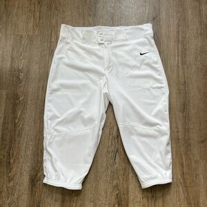 Nike Mens Vapor Select High Baseball Pant Knickers White Sz XL BQ5400-100